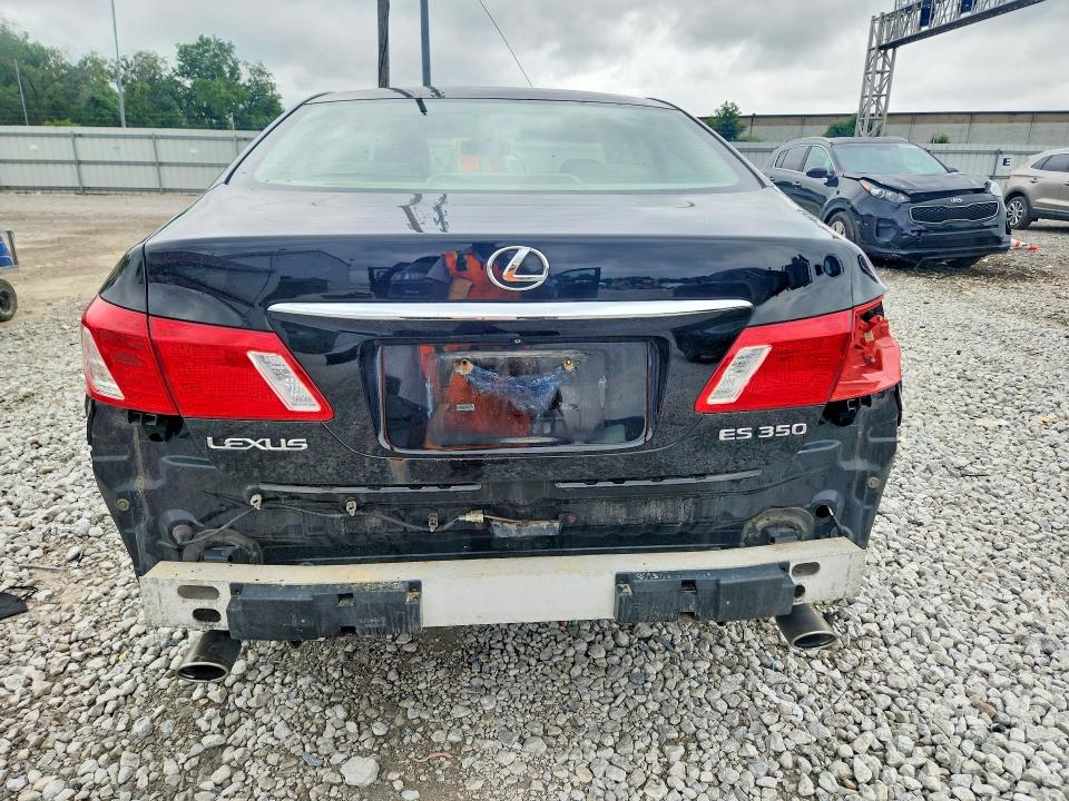2008 Lexus Es 350 VIN JTHBJ46G182236625 COPART salvage auction — REAR END, Oh - Cert Of Title-Salvage, sold $1,300 on 2026-07-24 (photo 6)