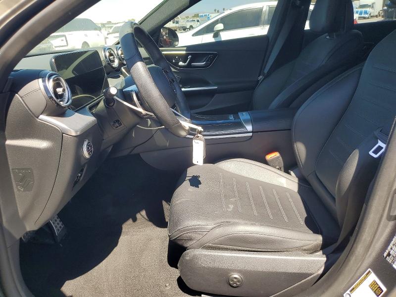 2022 Mercedes-benz C-klasse VIN W1KAF4GB8NR065995 COPART salvage auction — FRONT END, NV - SALVAGE TITLE, sold $18,800 on 2026-07-02 (photo 7)