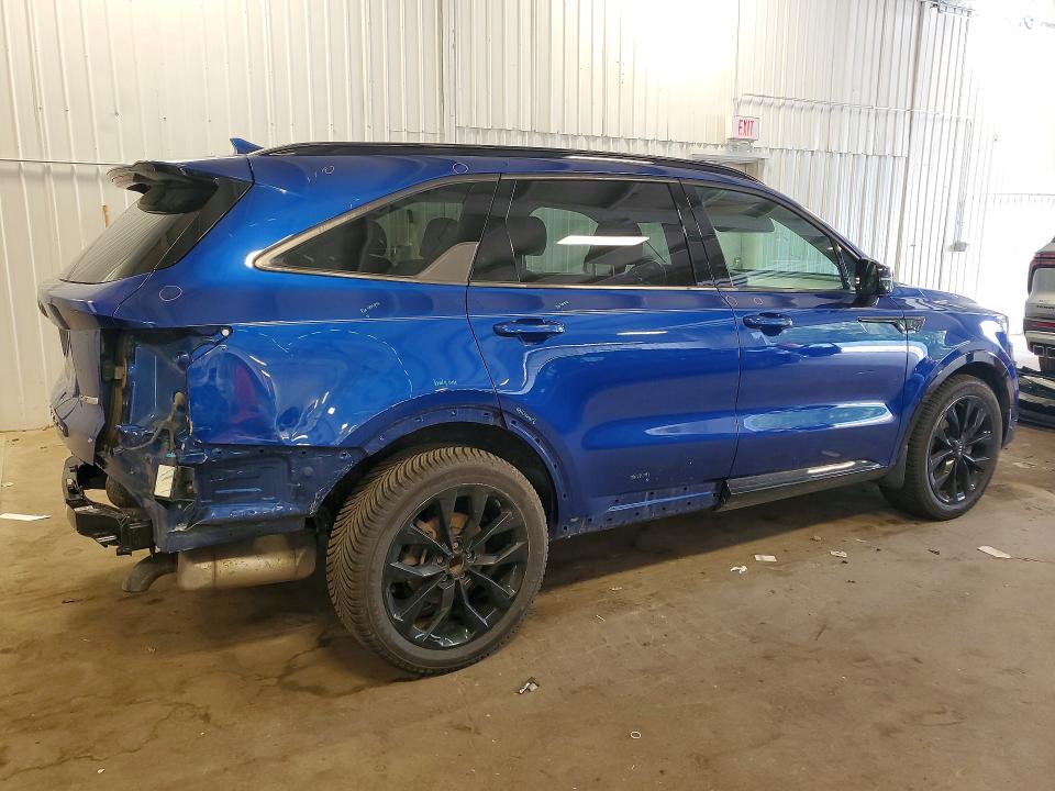 2021 Kia VIN 5XYRK4LF4MG034693 COPART salvage auction — REAR END, Mn - Cert Of Title-Salvage, sold $6,300 on 2026-07-07 (photo 3)