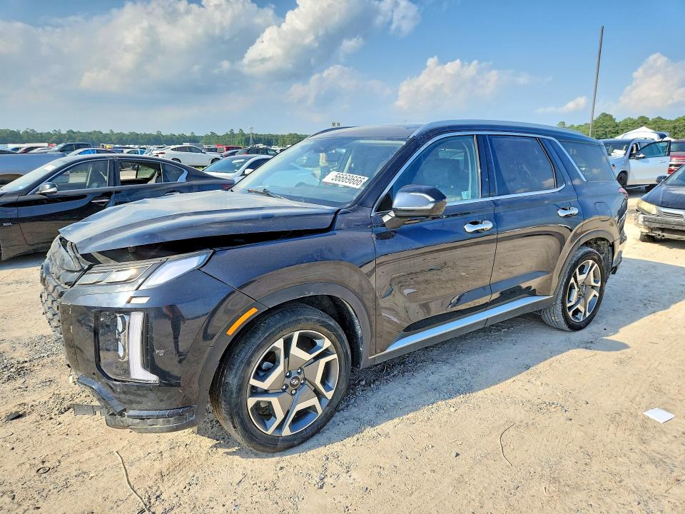 2024 Hyundai Palisade VIN KM8R44GE6RU777532 COPART salvage auction — FRONT END, Tx - Salvage Vehicle Title, sold $12,200 on 2026-07-24 (photo 1)