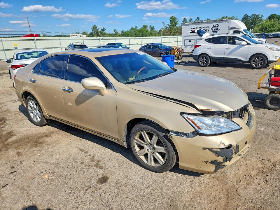 2007 Lexus ES VIN JTHBJ46G972151014 COPART salvage auction — FRONT END, MT - CERTIFICATE OF TITLE, sold $175 on 2026-07-24 (photo 4)