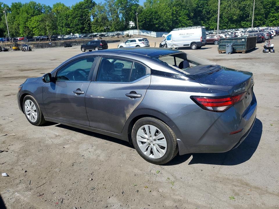 2021 Nissan Sentra VIN 3N1AB8BV9MY304710 COPART salvage auction — WATER/FLOOD, Ny - Mv907A-Flood Salvage, sold $1,800 on 2026-07-02 (photo 2)