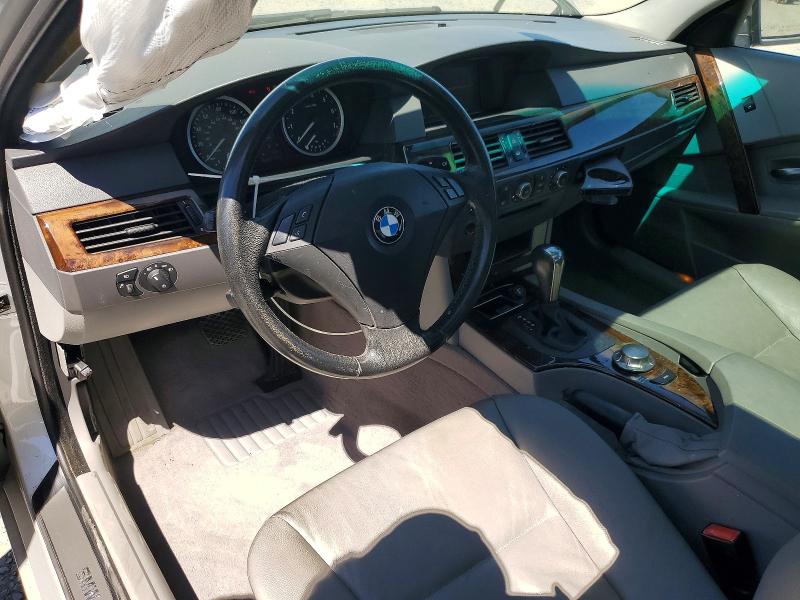 2006 BMW 5er VIN WBANE53596CK81070 COPART salvage auction — SIDE, Or - Salvage Title Certificate, sold $425 on 2026-07-28 (photo 8)