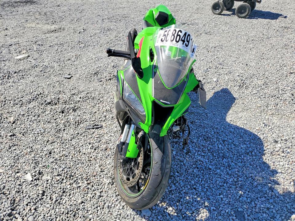 2019 Kawasaki VIN JKBZXVF15KA000286 COPART salvage auction — SIDE, Ca - Salvage Certificate, sold $4,050 on 2026-07-22 (photo 2)