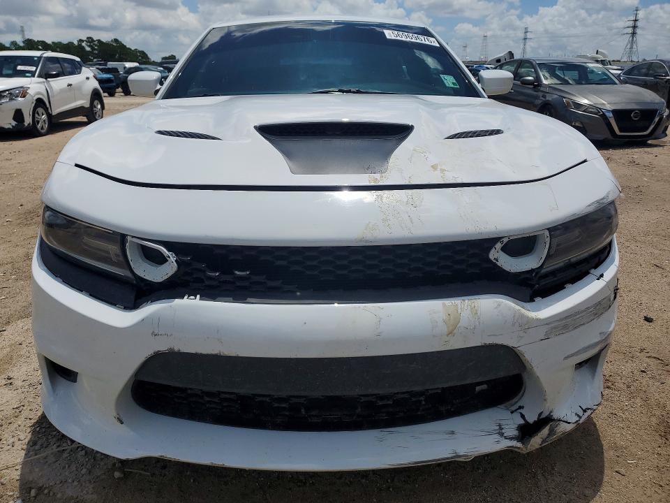 2021 Dodge Charger VIN 2C3CDXCT5MH517963 COPART salvage auction — REAR END, La - Cert Of Title-Salvage, sold $10,000 on 2026-07-28 (photo 5)