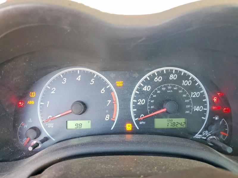 2012 Toyota VIN 5YFBU4EE1CP027694 COPART salvage auction — REAR END, Az - Cert Of Title - Salvage, sold $1,050 on 2026-07-07 (photo 9)