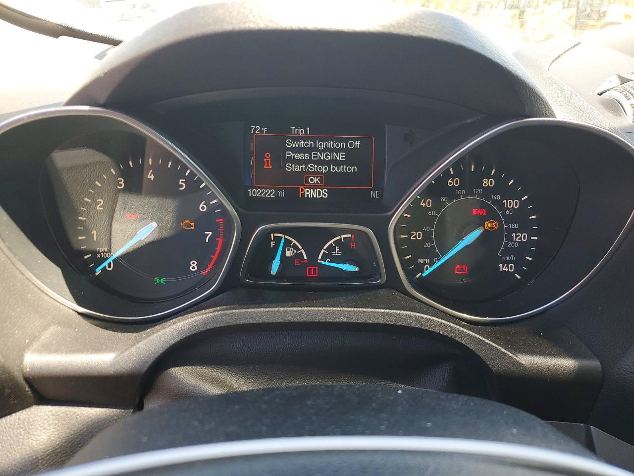 2019 Ford Escape VIN 1FMCU0GD9KUC34204 COPART salvage auction — Mechanical, NY - CERTIFICATE OF TITLE, sold $1,400 on 2026-07-09 (photo 9)