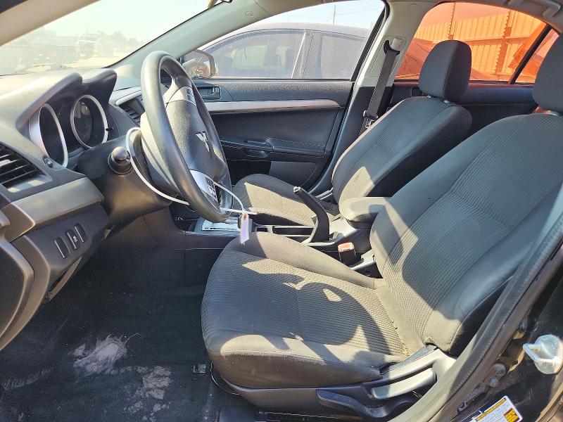 2015 Mitsubishi Lancer VIN JA32U2FU8FU003621 COPART salvage auction — REAR END, Ca - Salvage Certificate, sold $725 on 2026-07-07 (photo 7)