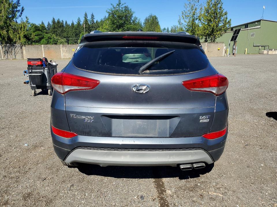2017 Hyundai Tucson VIN KM8J3CA25HU421192 COPART salvage auction — SIDE, WA - VEHICLE CERT OF OWNERSHIP-TITL, sold $2,300 on 2026-07-07 (photo 6)