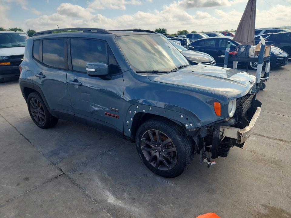 2016 Jeep Renegade VIN ZACCJABT1GPE31474 COPART salvage auction — FRONT END, Mt - Certificate Of Title, sold $750 on 2026-07-30 (photo 4)