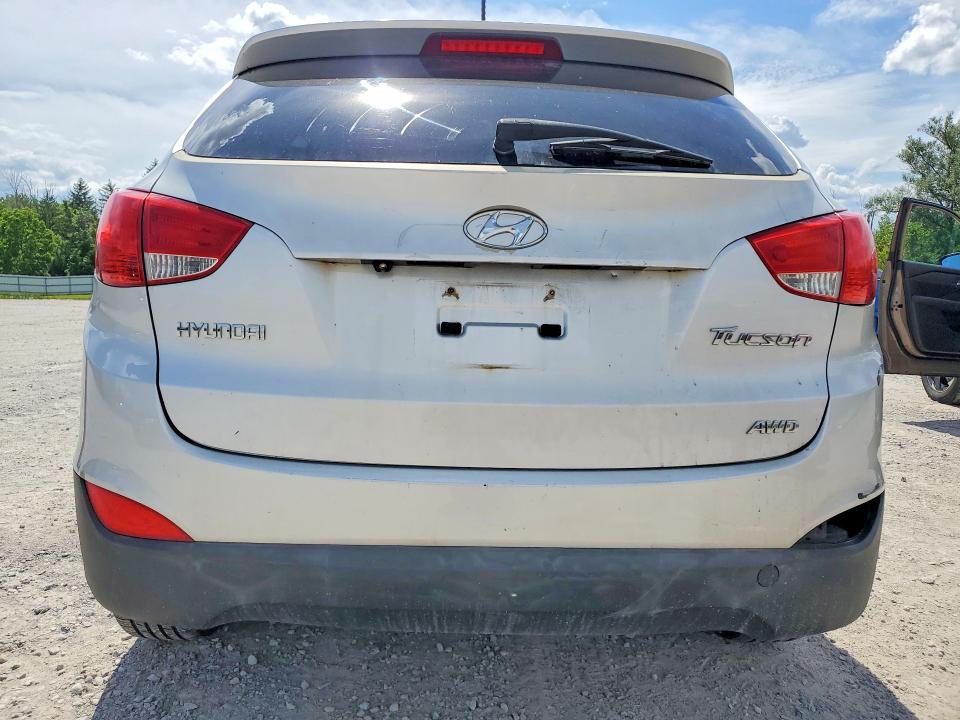 2011 Hyundai Tucson VIN KM8JUCAC6BU187562 COPART salvage auction — FRONT END, Ny - Mv-907A Salvage Certificate, sold $475 on 2026-07-20 (photo 6)