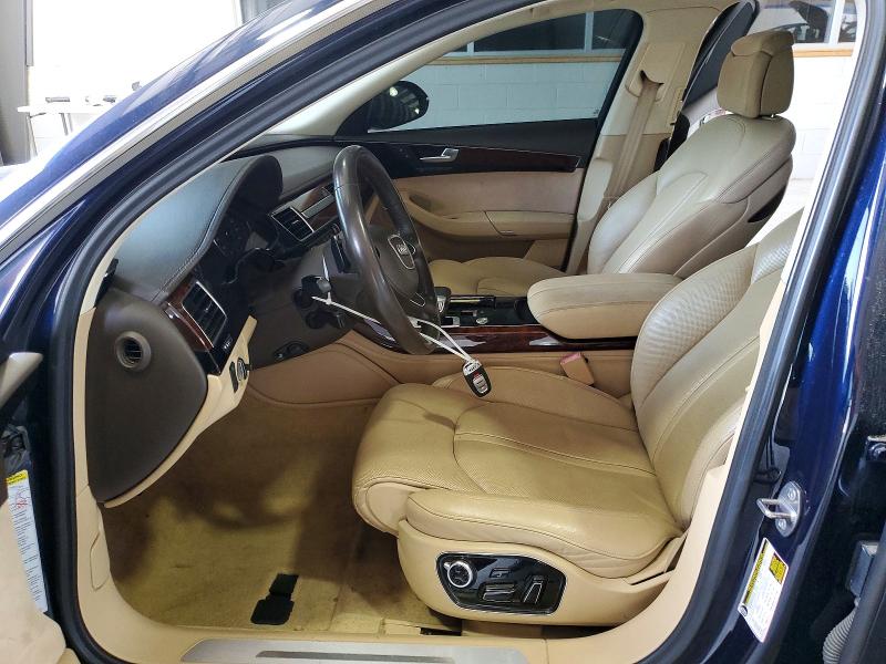 2011 Audi A8 VIN WAURVAFD3BN021100 COPART salvage auction — FRONT END, Va - Certificate Of Title, sold $450 on 2026-07-10 (photo 7)