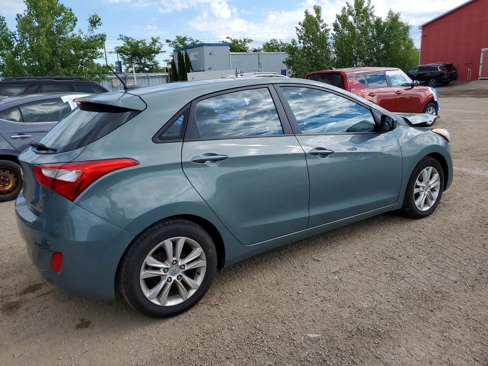 2013 Hyundai Elantra VIN KMHD35LE1DU024976 COPART salvage auction — FRONT END, On - Permit Salvage, sold $425 on 2026-07-02 (photo 3)