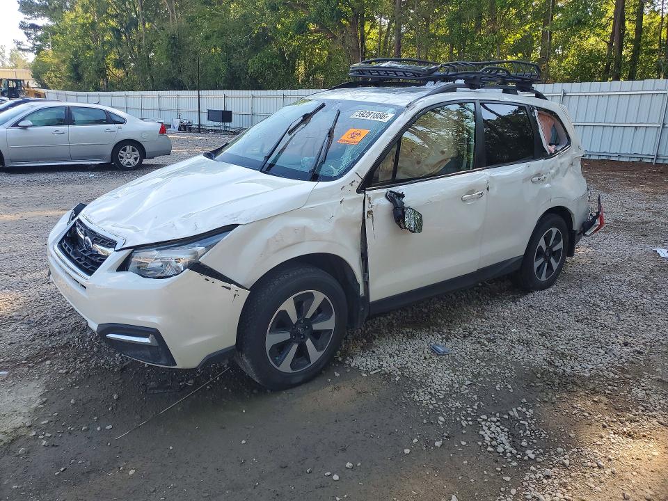 2018 Subaru Forester VIN JF2SJAEC7JH589406 COPART salvage auction — ALL OVER, NC - SALVAGE CERTIFICATE OF TITLE, sold $300 on 2026-07-24 (photo 1)
