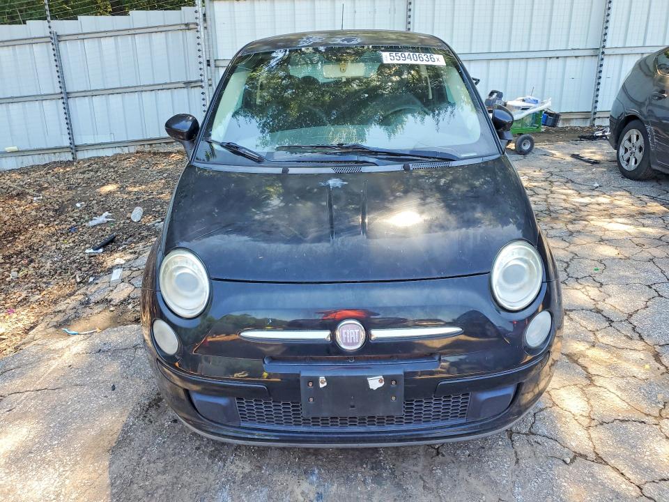 2013 Fiat 500 VIN 3C3CFFAR7DT534296 COPART salvage auction — FRONT END, Mt - Certificate Of Title, sold $650 on 2026-07-10 (photo 5)