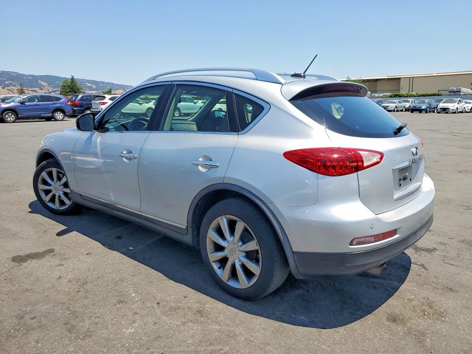 2011 Infiniti Ex35 VIN JN1AJ0HP0BM801416 COPART salvage auction — MINOR DENT/SCRATCHES, Ca - Dlr/Dis/Exp Only Salvage Title, sold $3,000 on 2026-07-09 (photo 2)