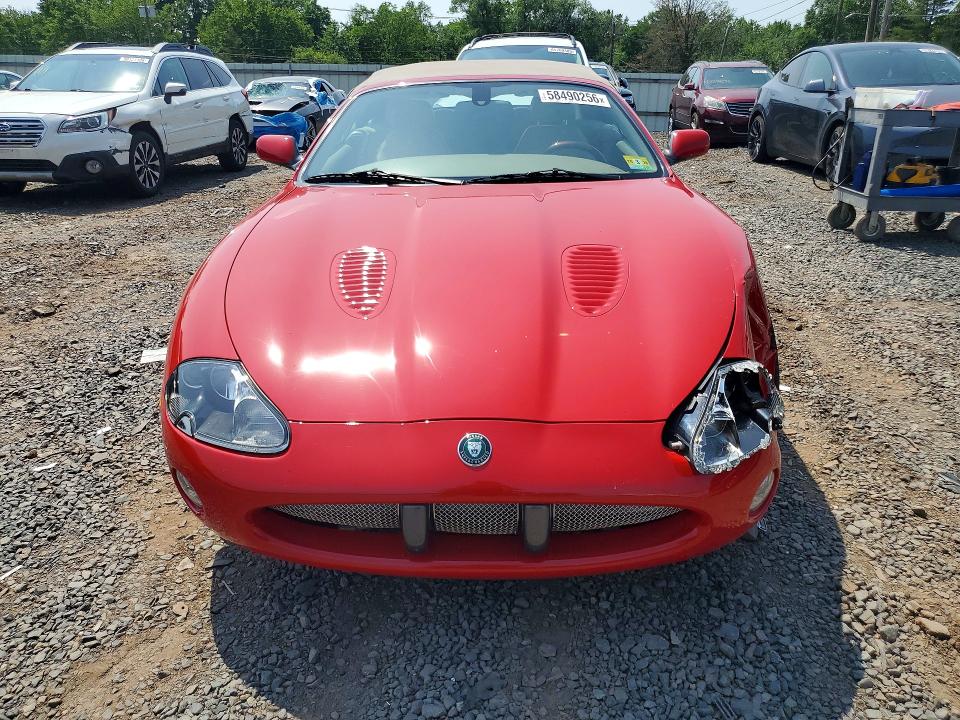2004 Jaguar Xkr VIN SAJDA42B043A39314 COPART salvage auction — FRONT END, Nj - Cert Of Title-Salvage, sold $2,800 on 2026-07-21 (photo 5)