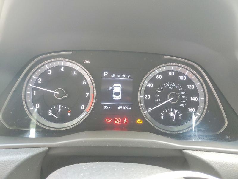 2021 Hyundai VIN 5NPEG4JA7MH105112 COPART salvage auction — REAR END, Ga - Cert Of Title-Salvage, sold $3,150 on 2026-07-24 (photo 9)