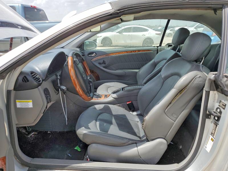 2008 Mercedes-benz Clk-klasse VIN WDBTK56F48F243799 COPART salvage auction — WATER/FLOOD, Tx - Salvage Title-Flood Damage, sold $275 on 2026-07-10 (photo 7)