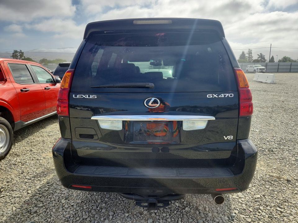 2005 Lexus Gx 470 VIN JTJBT20X350075126 COPART salvage auction — SIDE, Ca - Salvage Certificate, sold $3,550 on 2026-07-07 (photo 6)