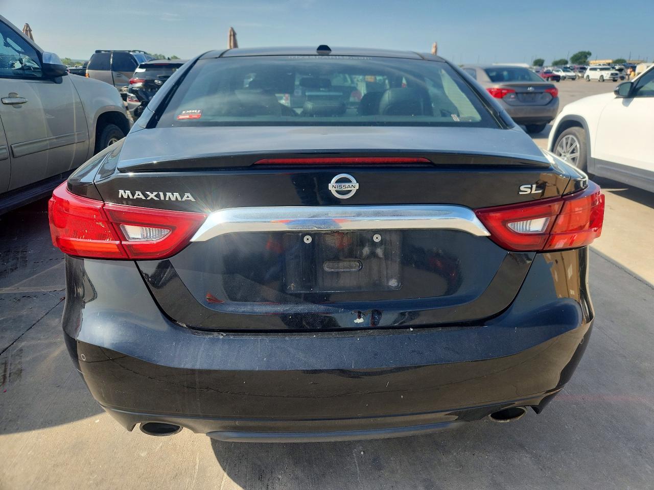 2017 Nissan Maxima VIN 1N4AA6AP8HC376851 COPART salvage auction — Front End, LA - CERTIFICATE OF TITLE, sold $2,500 on 2026-07-09 (photo 6)