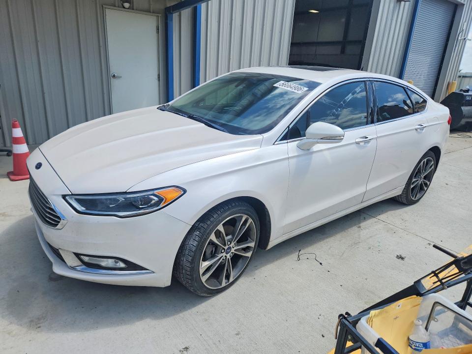 2017 Ford Fusion VIN 3FA6P0D96HR209145 — COPART salvage auction photo