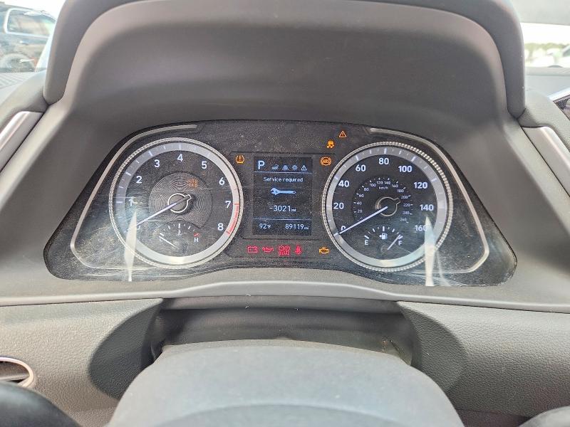2021 Hyundai Sonata VIN 5NPEG4JA9MH078785 COPART salvage auction — WATER/FLOOD, TX - SALVAGE TITLE-FLOOD DAMAGE, sold $3,500 on 2026-07-27 (photo 9)