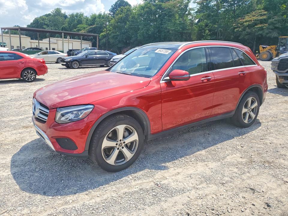 2019 Mercedes-benz Glc VIN WDC0G4JB3KV155371 COPART salvage auction — MINOR DENT/SCRATCHES, Al - Certificate Of Title (P), sold $9,800 on 2026-07-28 (photo 1)