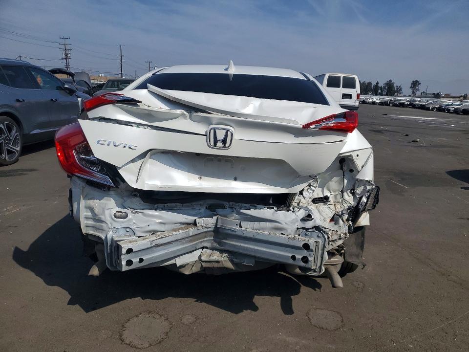 2018 Honda VIN JHMFC1F73JX027194 COPART salvage auction — REAR END, Ca - Salvage Certificate, sold $3,000 on 2026-07-22 (photo 6)