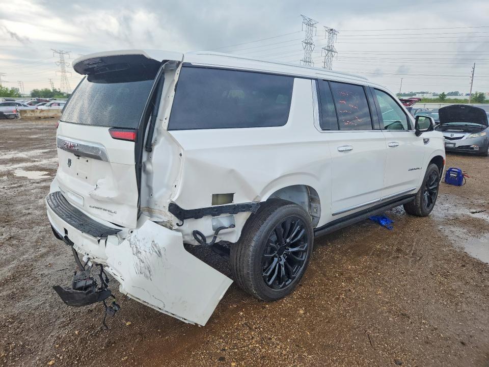 2021 Gmc VIN 1GKS2JKL3MR150058 COPART salvage auction — REAR END, IL - SALVAGE CERTIFICATE, sold $21,400 on 2026-07-28 (photo 3)