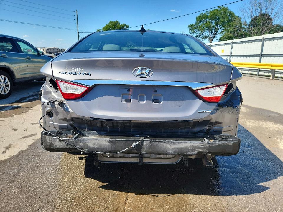 2012 Hyundai Sonata VIN 5NPEC4AC9CH336573 COPART salvage auction — REAR END, TN - SALVAGE CERTIFICATE, sold $825 on 2026-07-27 (photo 6)