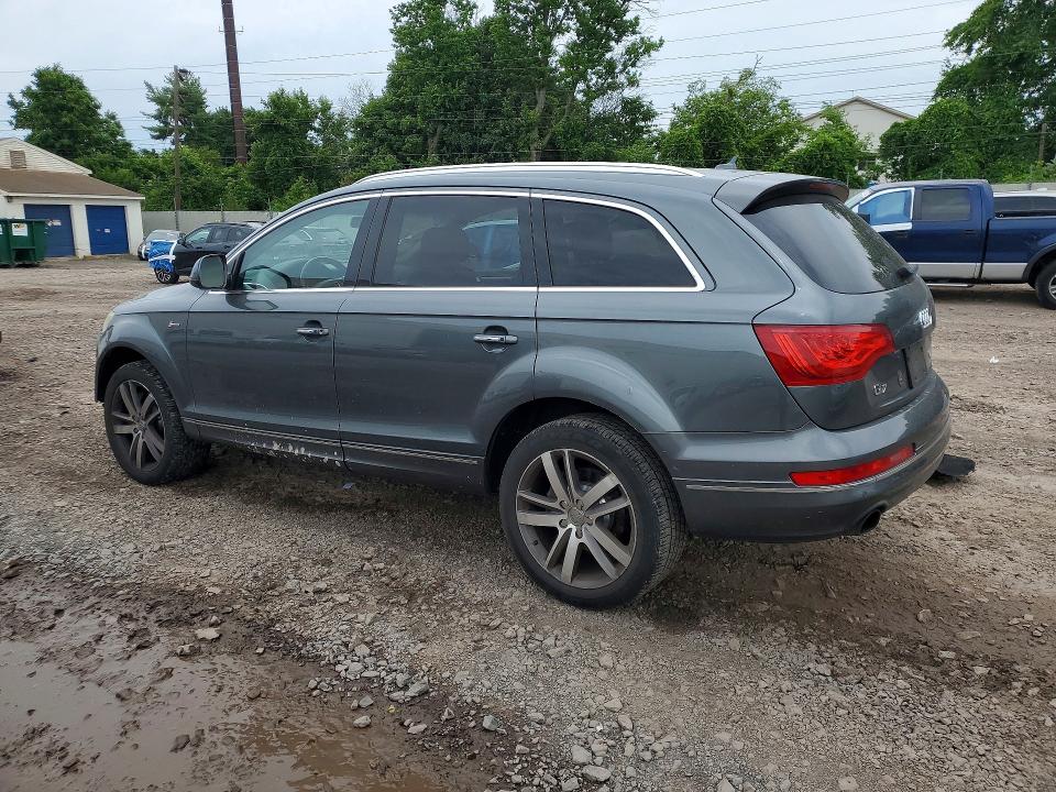 2014 Audi Q7 VIN WA1LGAFE5ED017985 COPART salvage auction — FRONT END, Pa - Certificate Of Salvage, sold $1,350 on 2026-07-15 (photo 2)