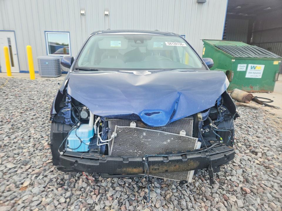 2020 Toyota VIN 5TDKZ3DC4LS023786 COPART salvage auction — FRONT END, Wi - Cert Of Title-Salvage Vehicle, sold $4,450 on 2026-07-13 (photo 5)