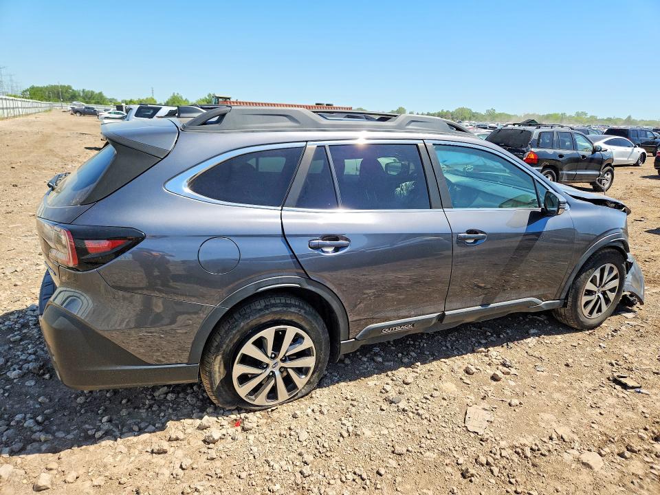 2021 Subaru VIN 4S4BTAFC0M3229527 COPART salvage auction — FRONT END, Il - Salvage Certificate, sold $3,150 on 2026-07-09 (photo 3)