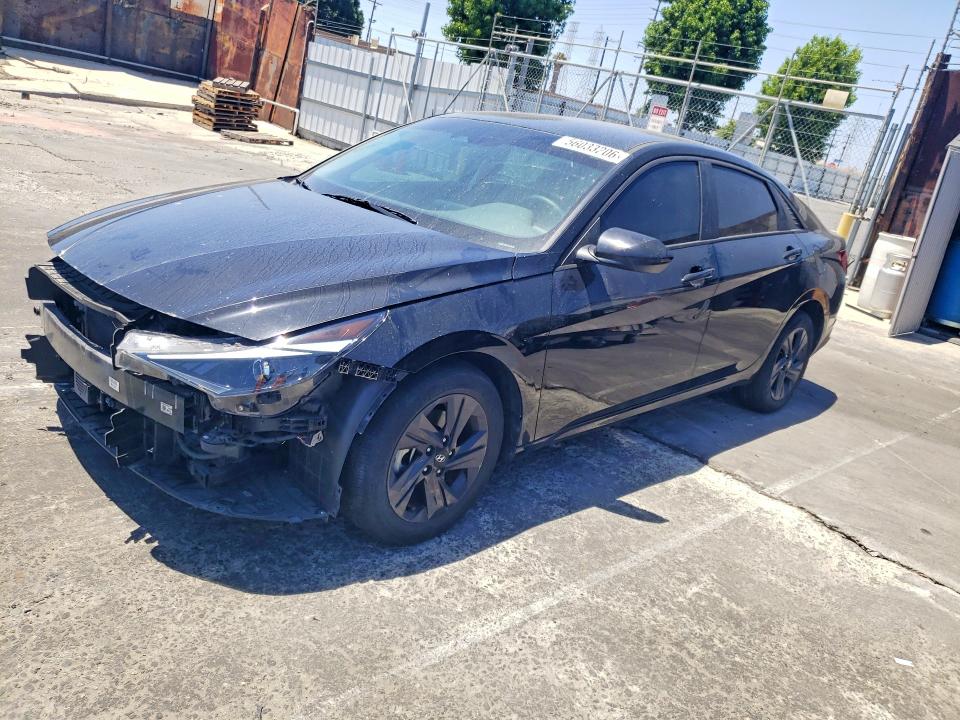 2022 Hyundai Elantra VIN KMHLM4AJ0NU028313 COPART salvage auction — UNDERCARRIAGE, Fl - Cert Of Title Slvg Rebuildable, sold $200 on 2026-07-29 (photo 1)