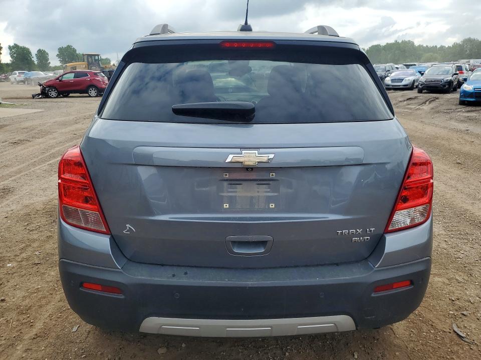 2015 Chevrolet Trax VIN KL7CJRSB8FB175877 COPART salvage auction — FRONT END, Mi - Certificate Of Title, sold $700 on 2026-07-15 (photo 6)