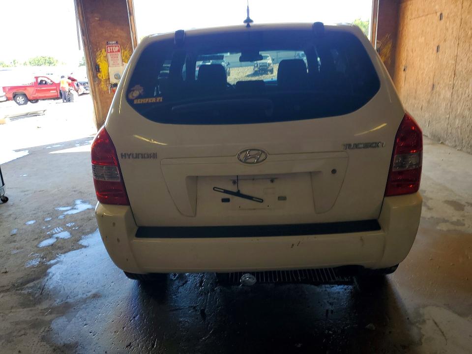 2008 Hyundai Tucson VIN KM8JM12B78U897959 COPART salvage auction — FRONT END, PA - CERTIFICATE OF SALVAGE, sold $175 on 2026-07-02 (photo 6)