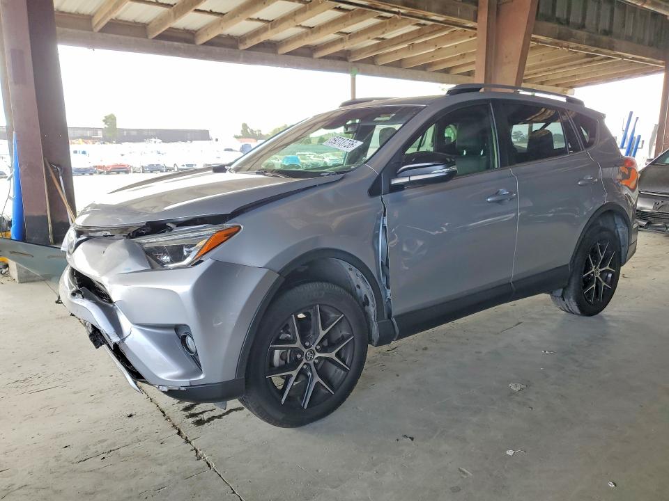 2018 Toyota Rav4 VIN JTMJFREV9JJ235858 COPART salvage auction — FRONT END, Ca - Salvage Certificate, sold $7,100 on 2026-08-20 (photo 1)