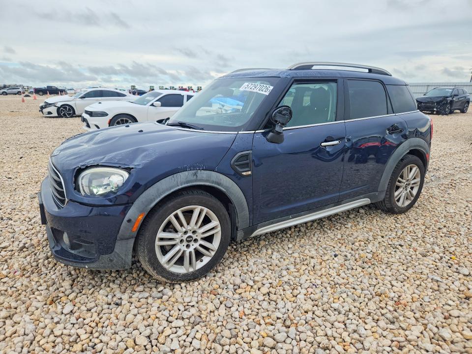 2018 Mini Cooper VIN WMZYS7C38J3E07854 COPART salvage auction — SIDE, Tx - Salvage Vehicle Title, sold $1,600 on 2026-07-16 (photo 1)