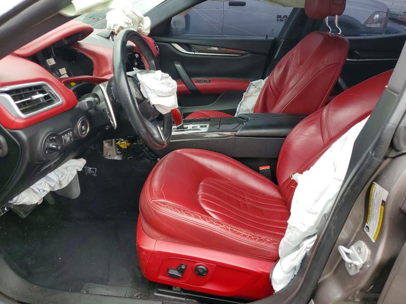2015 Maserati Ghibli VIN ZAM57RTA6F1149408 COPART salvage auction — REAR END, Ca - Salvage Certificate, sold $1,100 on 2026-07-13 (photo 7)