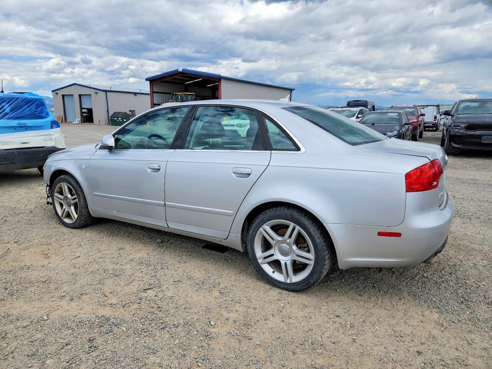 2007 Audi A4 VIN WAUDF78E57A097612 COPART salvage auction — FRONT END, Mt - Certificate Of Title, sold $1,350 on 2026-07-28 (photo 2)