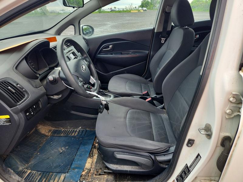 2014 Kia Rio VIN KNADM4A36E6382798 COPART salvage auction — FRONT END, Qc - Gravement Accidente, sold $150 on 2026-07-21 (photo 7)