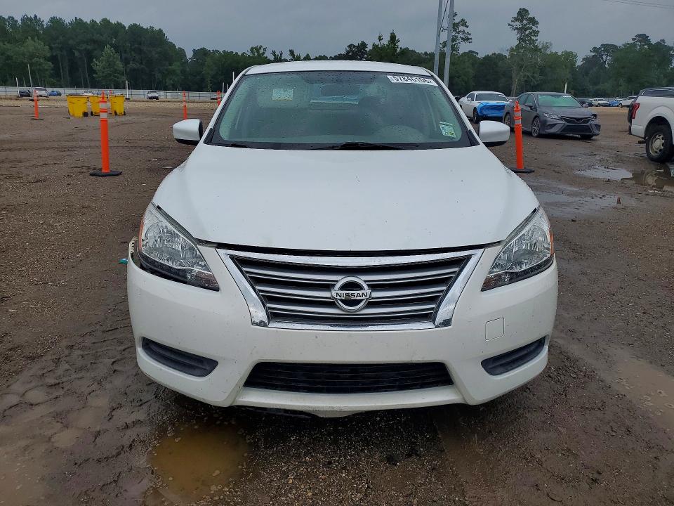 2014 Nissan Sentra VIN 3N1AB7AP9EL640370 COPART salvage auction — FRONT END, La - Cert Of Title-Salvage, sold $2,050 on 2026-07-31 (photo 5)