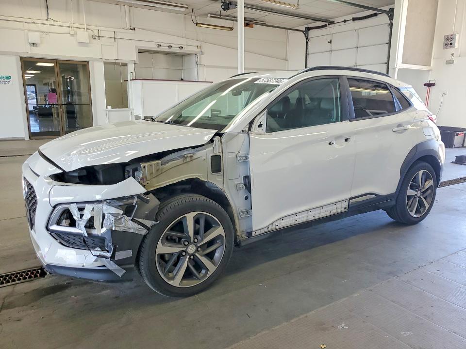 2020 Hyundai Kona VIN KM8K3CA51LU399778 COPART salvage auction — FRONT END, Wa - Bill Of Sale, sold $3,650 on 2026-07-10 (photo 1)