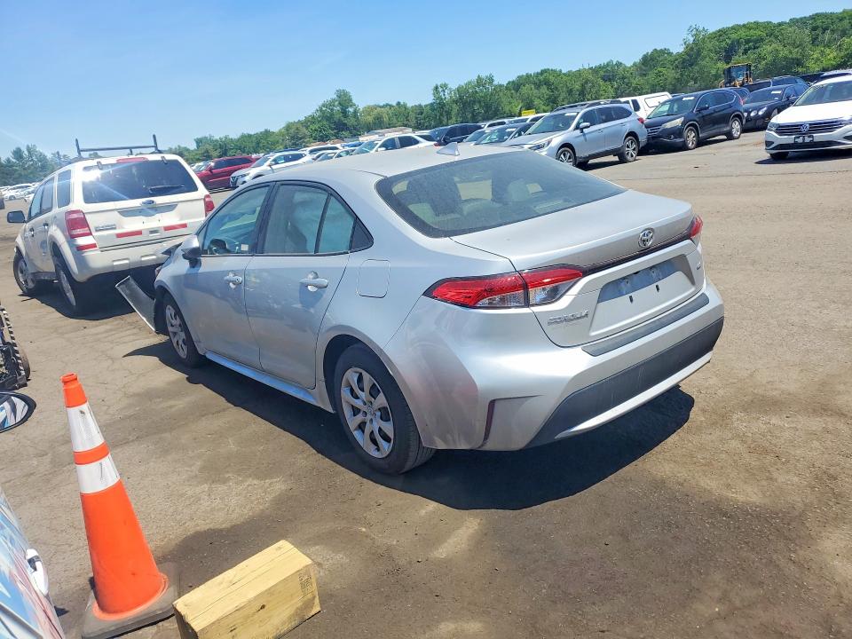 2022 Toyota Corolla VIN JTDEPMAE0NJ220047 COPART salvage auction — FRONT END, Ct - Cert Of Title-Salvage, sold $3,350 on 2026-07-10 (photo 2)