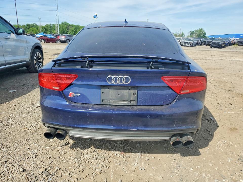 2014 Audi S7 VIN WAUW2AFC5EN035054 COPART salvage auction — FRONT END, Mi - Dealer Only-Rebuilt Salvage, sold $3,650 on 2026-07-28 (photo 6)