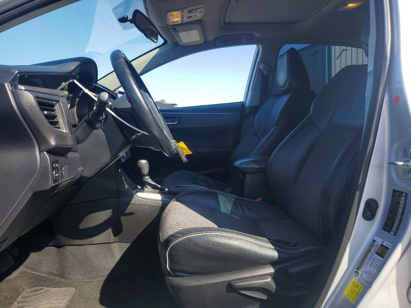 2014 Toyota Corolla VIN 5YFBURHE8EP001010 COPART salvage auction — REAR END, Ca - Salvage Certificate, sold $3,300 on 2026-07-10 (photo 7)
