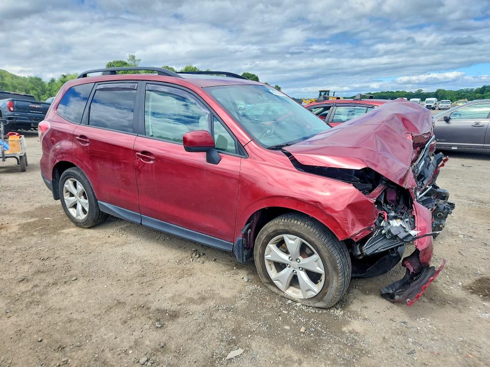 2014 Subaru Forester VIN JF2SJAEC4EH403701 COPART salvage auction — FRONT END, Ma - Cert Of Title-Reconstrctd Coll, sold $550 on 2026-07-15 (photo 4)