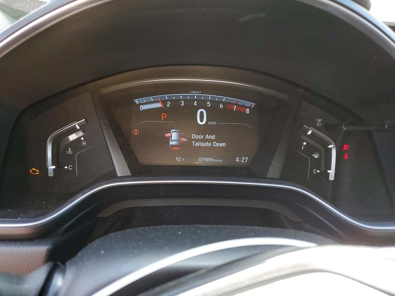 2022 Honda Cr-v VIN 2HKRW2H92NH615664 COPART salvage auction — FRONT END, Ct - Cert Of Title-Salvage, sold $9,000 on 2026-07-02 (photo 9)