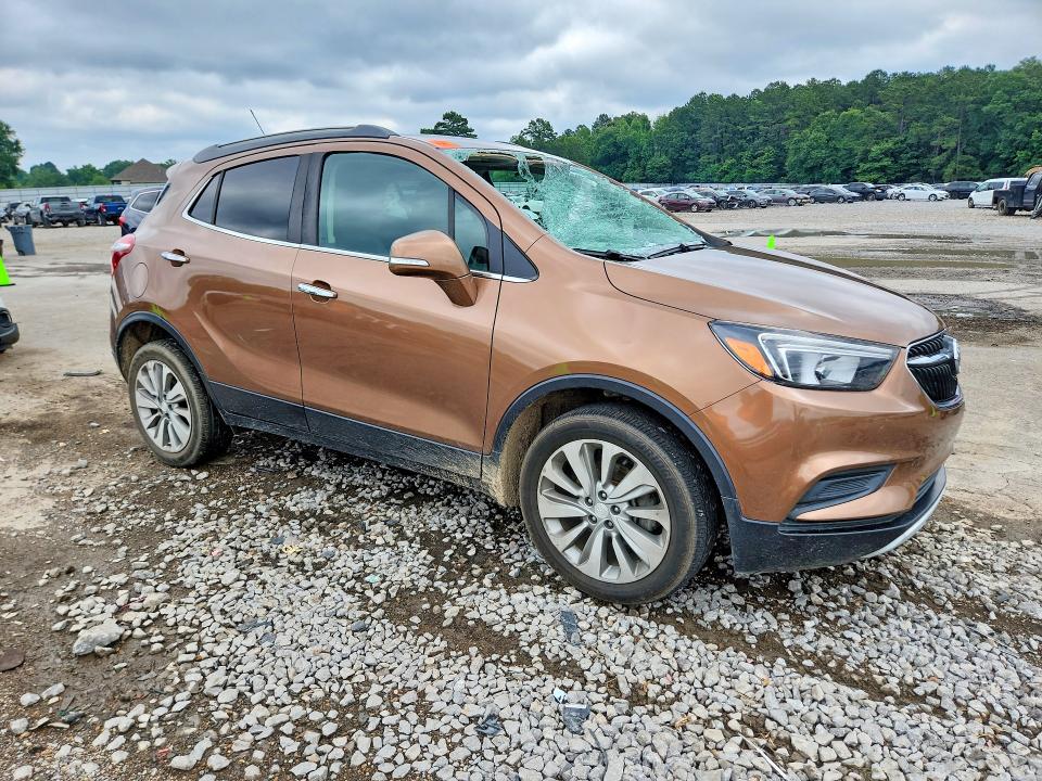 2017 Buick . VIN KL4CJESB9HB137843 COPART salvage auction — NORMAL WEAR, Ms - Cert Of Title-Salvaged, sold $2,700 on 2026-07-17 (photo 4)